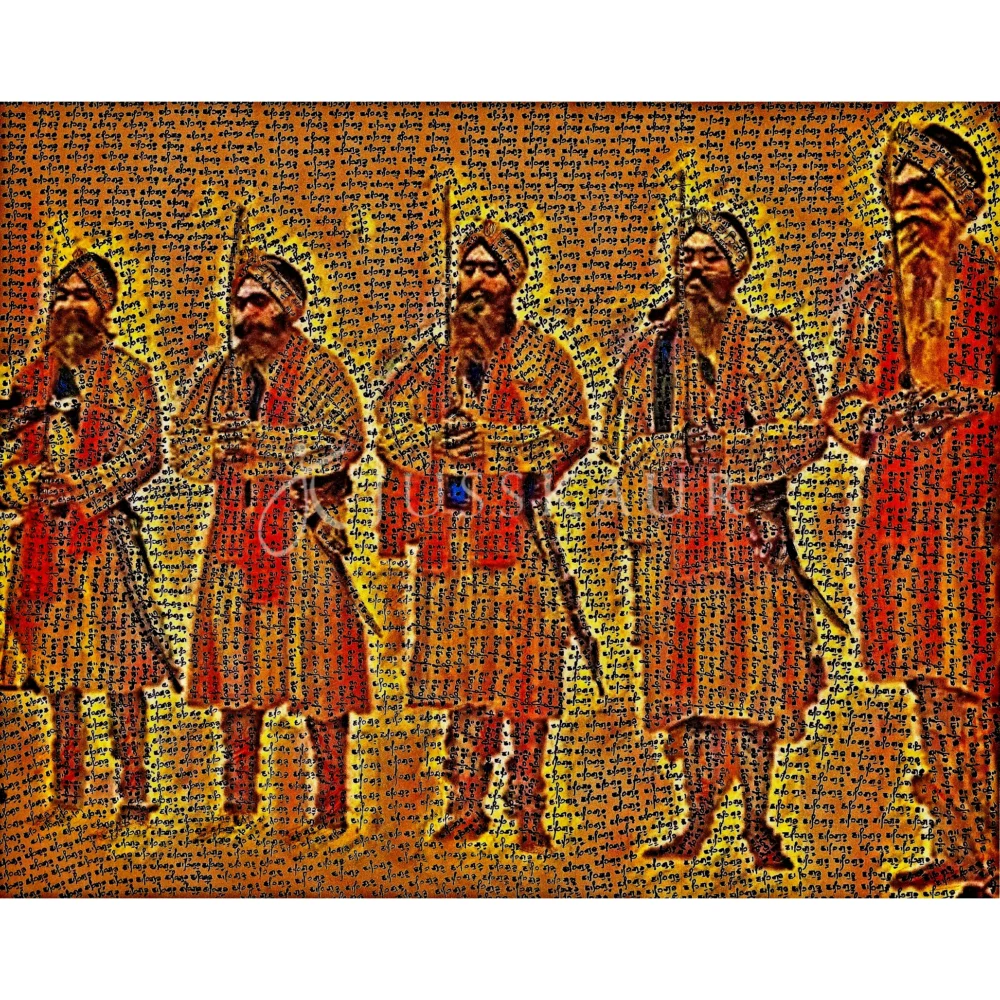 The Five Beloved Ones: Five hearts. One spirit. One Guru. One Eternal Khalsa.